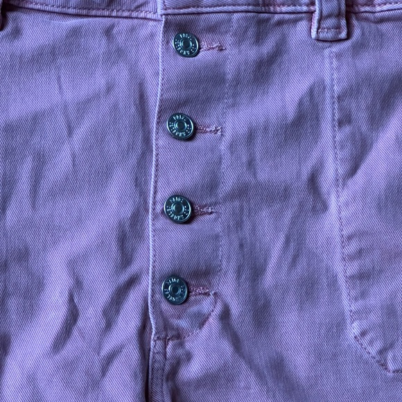 NWT PAIGE Salmon Pink Shorts Sz 31 - Picture 2 of 3